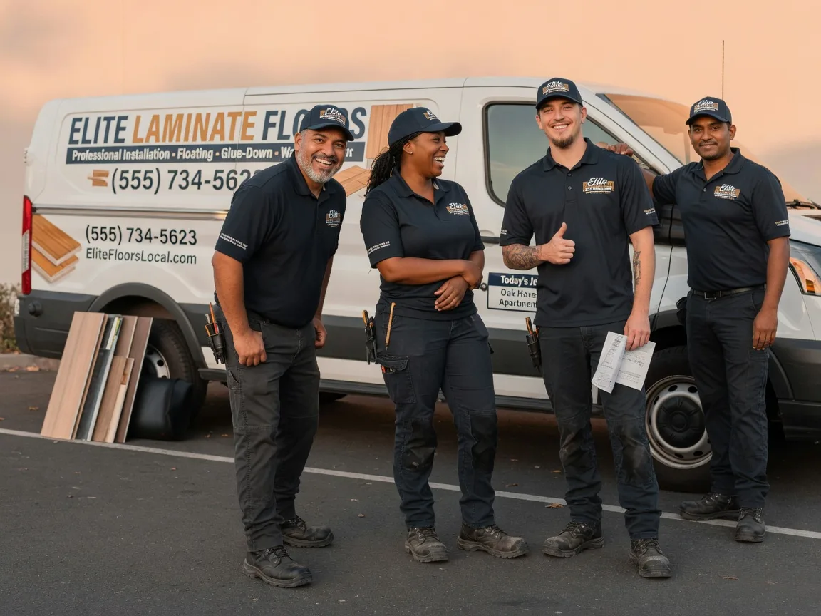 Laminate flooring installation company in Tatamy, PA